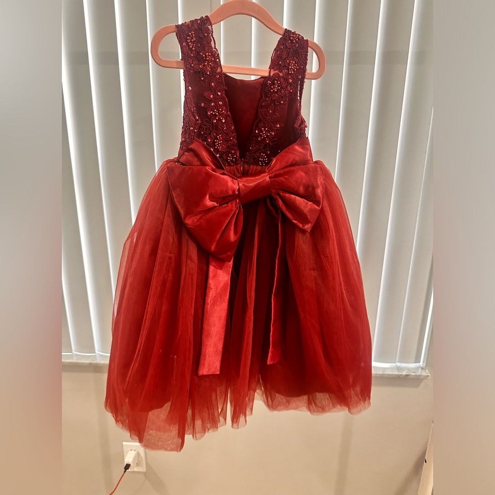 Red dress